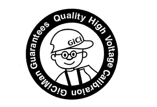 GICIMAN GUARANTEES QUALITY HIGH VOLTAGE CALIBRATION GICI logo