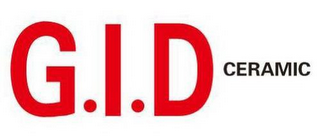 G.I.D CERAMIC logo