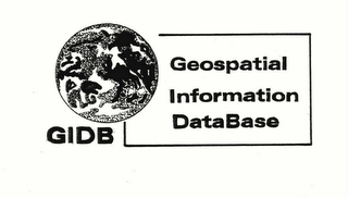 GIDB GEOSPATIAL INFORMATION DATABASE logo
