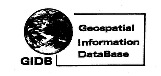 GIDB GEOSPATIAL INFORMATION DATABASE logo
