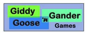GIDDY GOOSE 'N GANDER GAMES logo