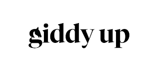 GIDDY UP logo