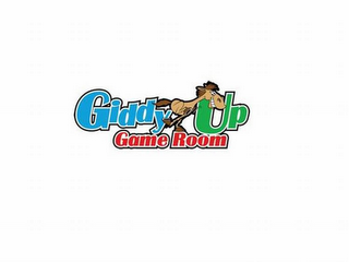 GIDDY UP GAME ROOM logo