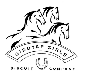 GIDDYAP GIRLS BISCUIT COMPANY logo
