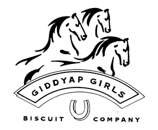 GIDDYAP GIRLS BISCUIT COMPANY logo