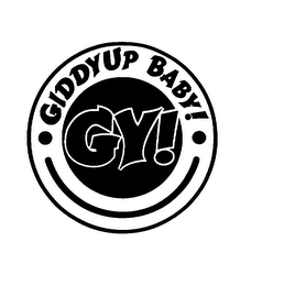 GIDDYUP BABY! GY! logo