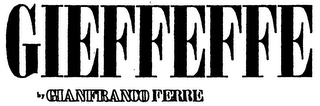 GIEFFEFFE BY GIANFRANCO FERRE logo