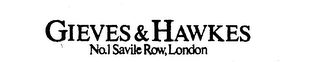 GIEVES & HAWKES NO. 1 SAVILE ROW, LONDON logo