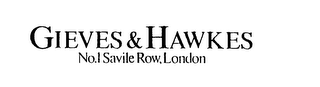 GIEVES & HAWKES NO.1 SAVILE ROW, LONDON logo