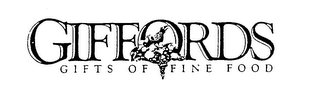GIFFORDS GIFTS OF FINE FOOD logo