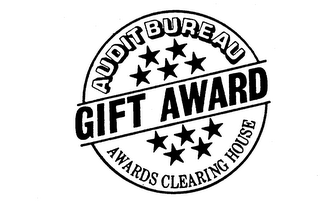GIFT AWARD AUDIT BUREAU AWARDS CLEARING HOUSE logo