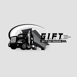 G.I.F.T GET IT FAST TRUCKING logo