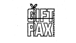 GIFT PAX INCORPORATED logo