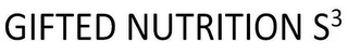 GIFTED NUTRITION S3 logo