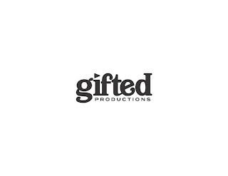 GIFTED PRODUCTIONS logo