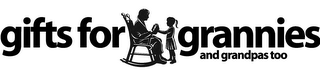 GIFTS FOR GRANNIES AND GRANDPAS TOO logo