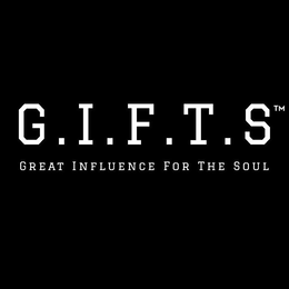 G.I.F.T.S GREAT INFLUENCE FOR THE SOUL logo
