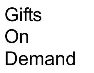GIFTS ON DEMAND logo