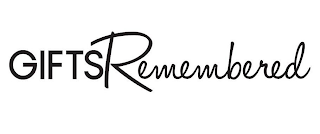 GIFTS REMEMBERED logo