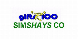 GIFTS'R'100 SIMSHAYS CO logo