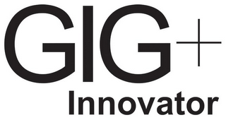 GIG+ INNOVATOR logo