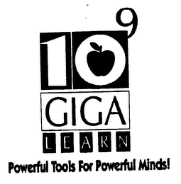 GIGA LEARN 10 9 POWERFUL TOOLS FOR POWERFUL MINDS! logo