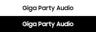 GIGA PARTY AUDIO logo