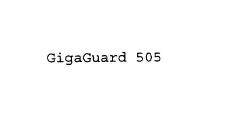 GIGAGUARD 505 logo