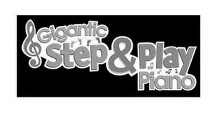 GIGANTIC STEP & PLAY PIANO logo
