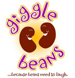 GIGGLE BEANS ...BECAUSE BEANS NEED TO LAUGH. logo