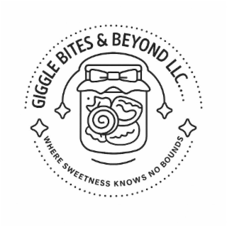 GIGGLE BITES & BEYOND LLC. WHERE SWEETNESS KNOWS NO BOUNDS logo