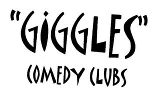 "GIGGLES" COMEDY CLUBS logo