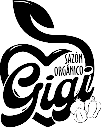 GIGI SAZÓN ORGÁNICO logo