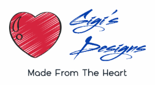 GIGI'S DESIGNS MADE FROM THE HEART logo