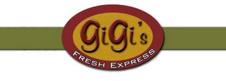 GIGI'S FRESH EXPRESS logo