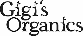 GIGI'S ORGANICS logo