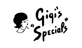 GIGI'S "SPECIALS" logo
