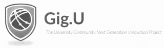 GIG.U THE UNIVERSITY COMMUNITY NEXT GENERATION INNOVATION PROJECT logo