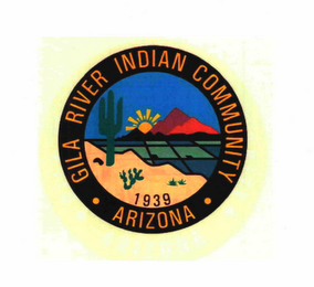 GILA RIVER INDIAN COMMUNITY ARIZONA 1939 logo