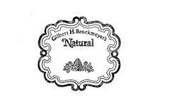 GILBERT H. BROCKMEYER'S NATURAL logo
