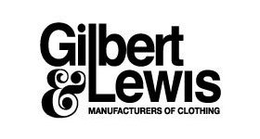 GILBERT&LEWIS MANUFACTURERS OF CLOTHING logo