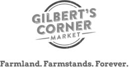 GILBERT'S CORNER MARKET FARMLAND. FARMSTANDS. FOREVER. logo