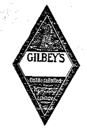 GILBEY'S DISTILLED AND BOTTLED BY W.A. GEY LIMITED LONDON ILBEY LIMITED LONDON logo