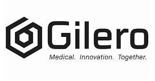 GILERO MEDICAL. INNOVATION. TOGETHER. logo