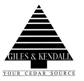 GILES & KENDALL YOUR CEDAR SOURCE logo