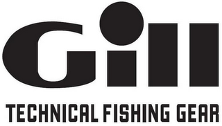 GILL TECHNICAL FISHING GEAR logo