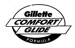 GILLETTE COMFORT GLIDE FORMULA logo