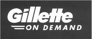 GILLETTE ON DEMAND logo