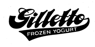 GILLETTO FROZEN YOGURT logo