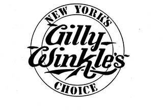 GILLY WINKLE'S NEW YORK'S CHOICE logo